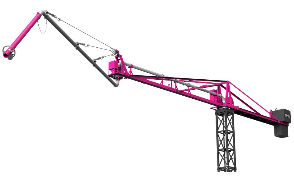 智能随动式布料机